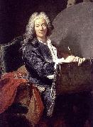 Aved, Jacques-Andre-Joseph Portrait of Pierre-Jacques Cazes oil painting artist